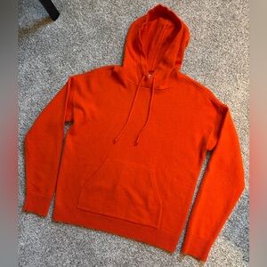 Outerknown Orange Hooded Sweater